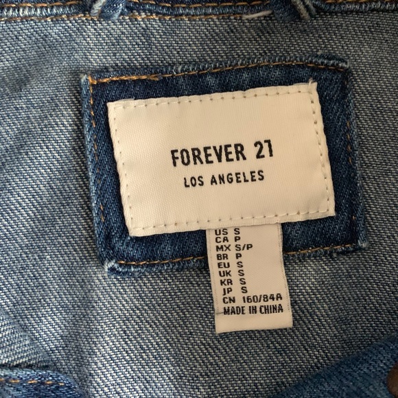 Faded Wash Denim Jacket - Picture 5 of 5